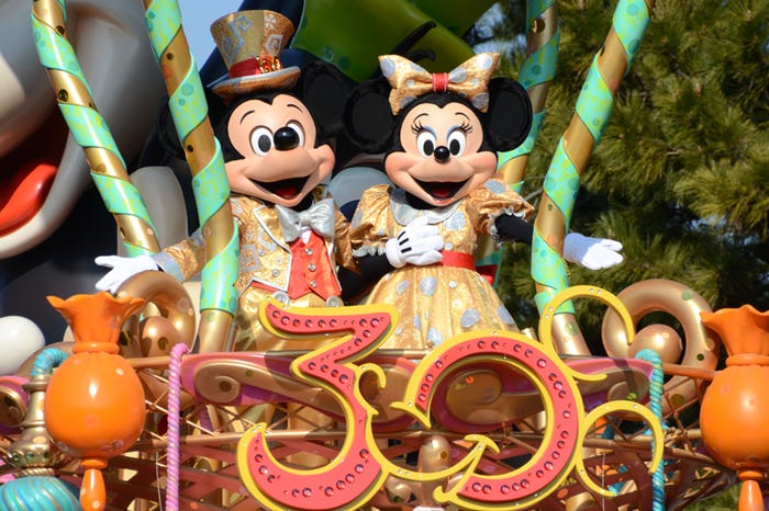 ディズニー30周年「ハピネス・イズ・ヒア」/ミッキー&ミニー