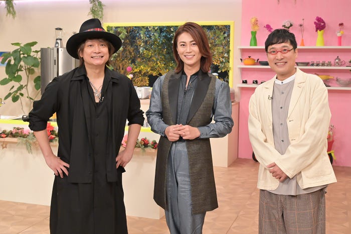 香取慎吾、氷川きよし、山里亮太(C)NHK