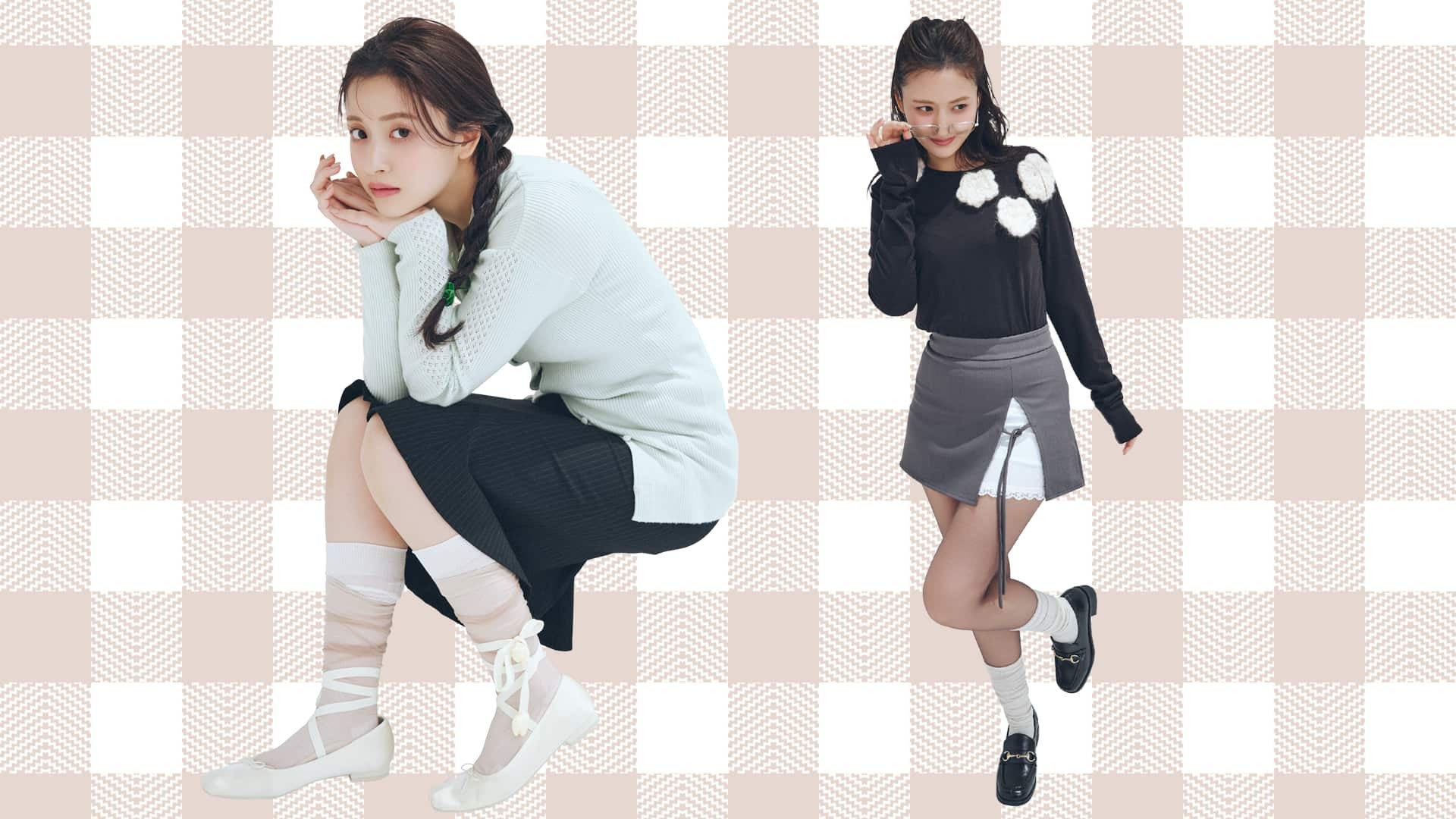 おしゃれは足元から♡ コーデの印象が即変わる「タイツ＆ソックス」着こなしテク