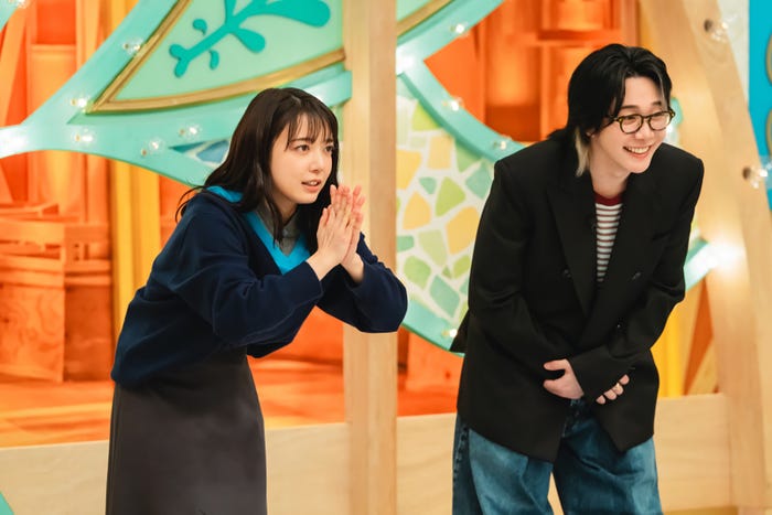 上白石萌音、大森元貴(C)TBS