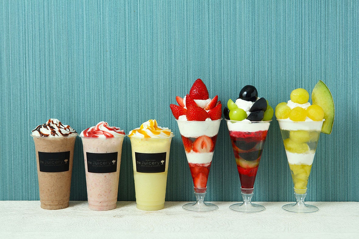 マルトメ・ザ・ジューサリー パフェテリア／画像提供：JR西日本SC開発