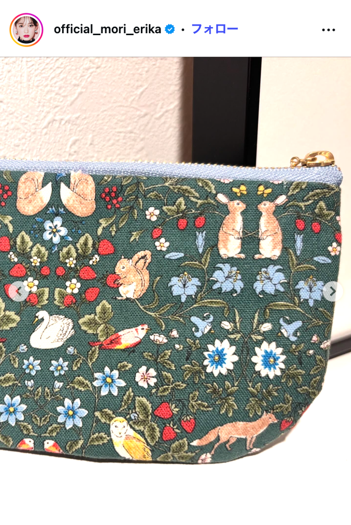 森絵梨佳Instagramより