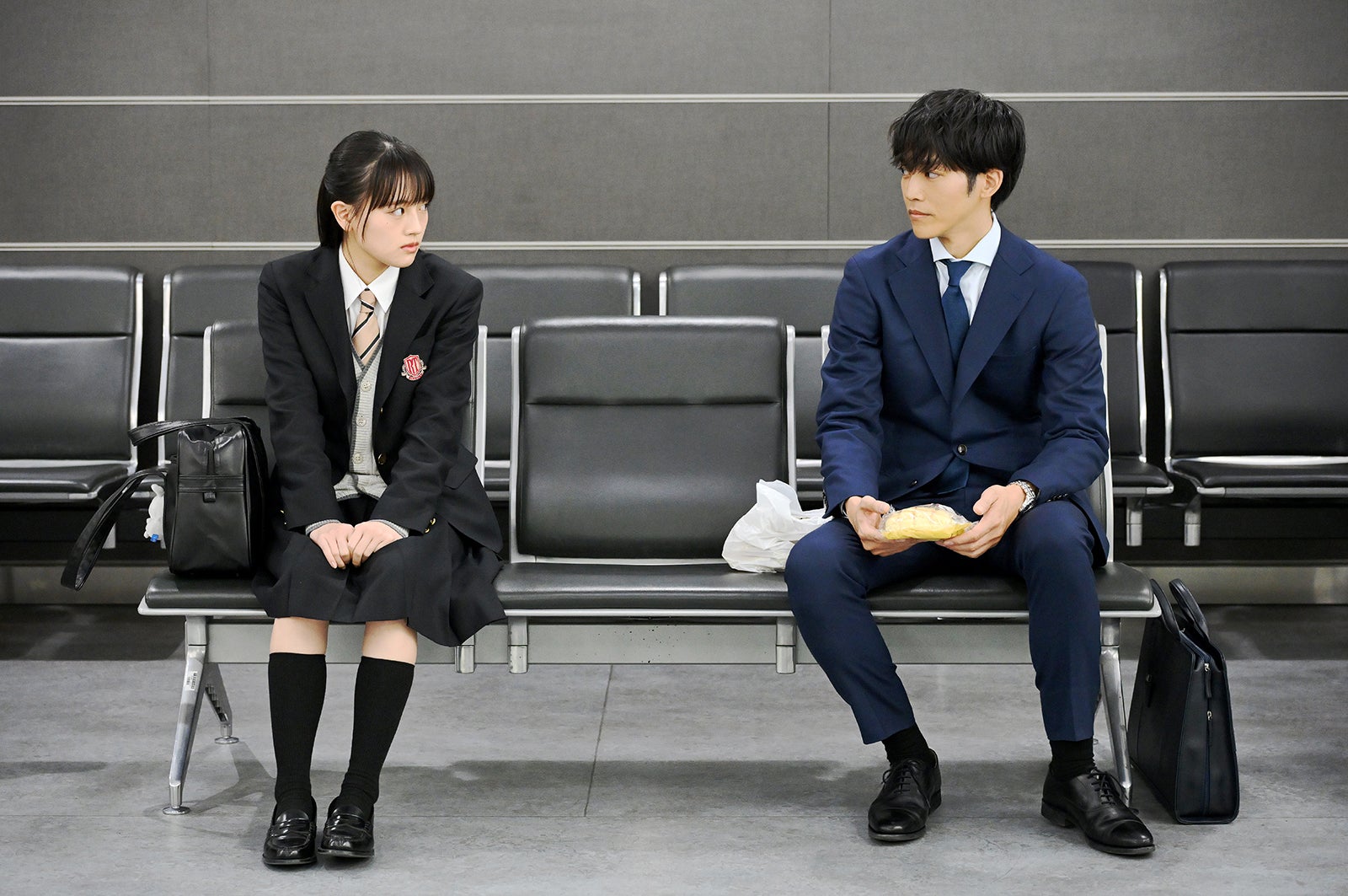 上坂樹里、松坂桃李「御上先生」第3話（C）TBS