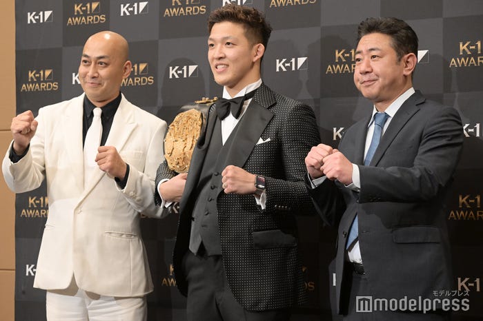 長谷川雅紀、野杁正明選手、渡辺隆(C)モデルプレス