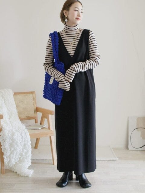 モノトーンのきれいめカジュアルコーデ