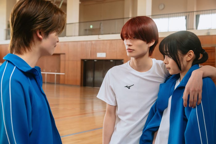 増子敦貴、杢代和人、林芽亜里「熱愛プリンス」第5話(C)青月まどか/「熱愛プリンス」製作委員会・MBS