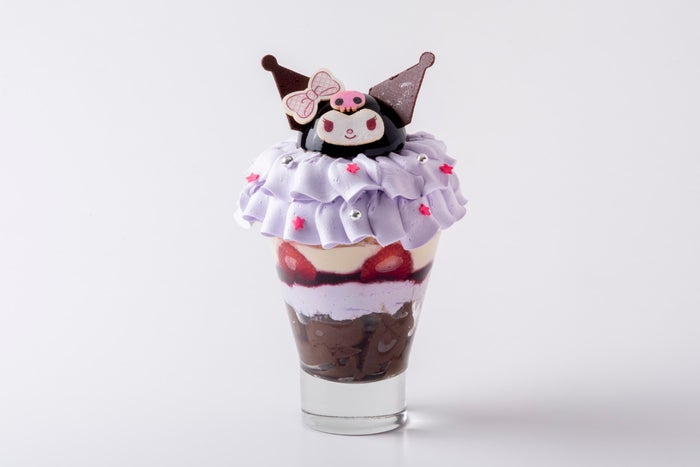 メロクロ◇シンメパフェ~クロミ・コーヒー&ベリー~1,380円(提供画像)