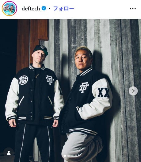 Def Tech Instagramより/umihayato氏撮影