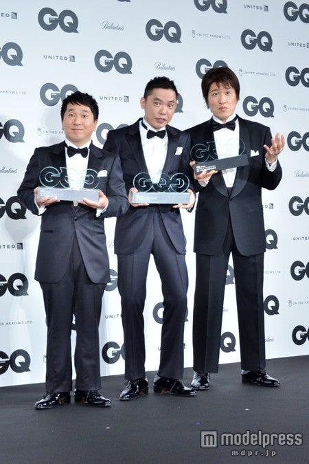 （左から）爆笑問題・田中裕二、爆笑問題・太田光、林修氏