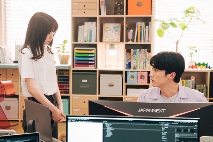 永野芽郁、杉野遥亮/「ユニコーンに乗って」第4話より(C)TBS