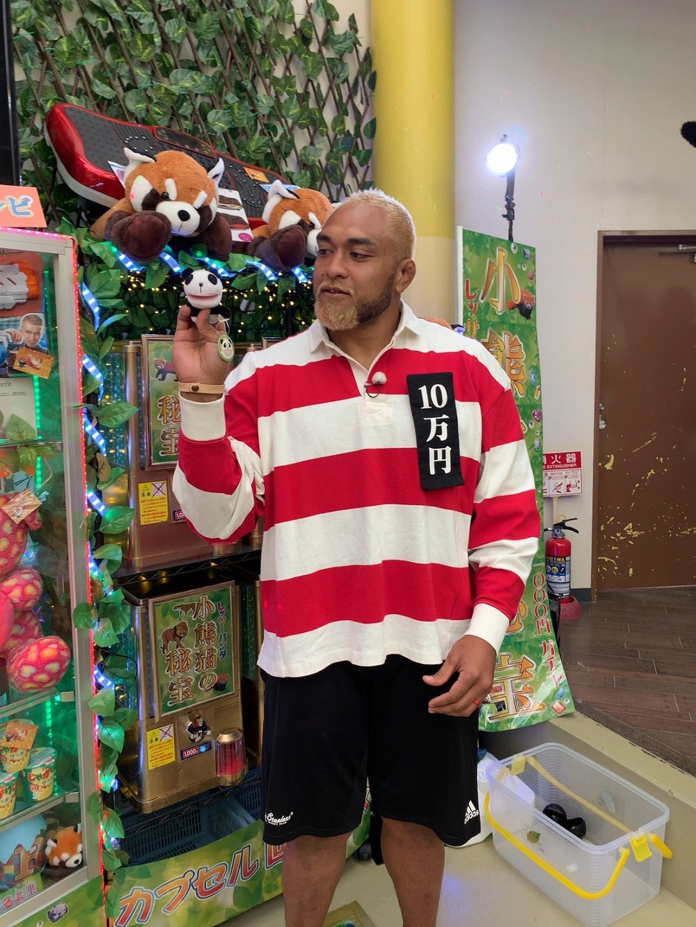 中島イシレリ選手（画像提供：テレビ朝日）