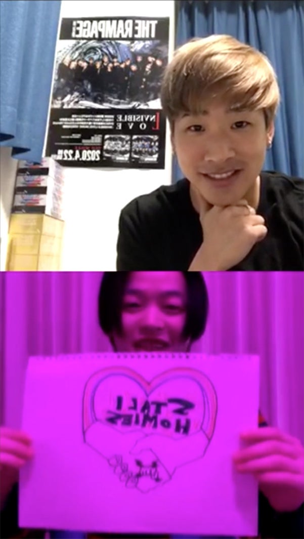 陣＆山本彰吾／インスタライブより（提供画像）