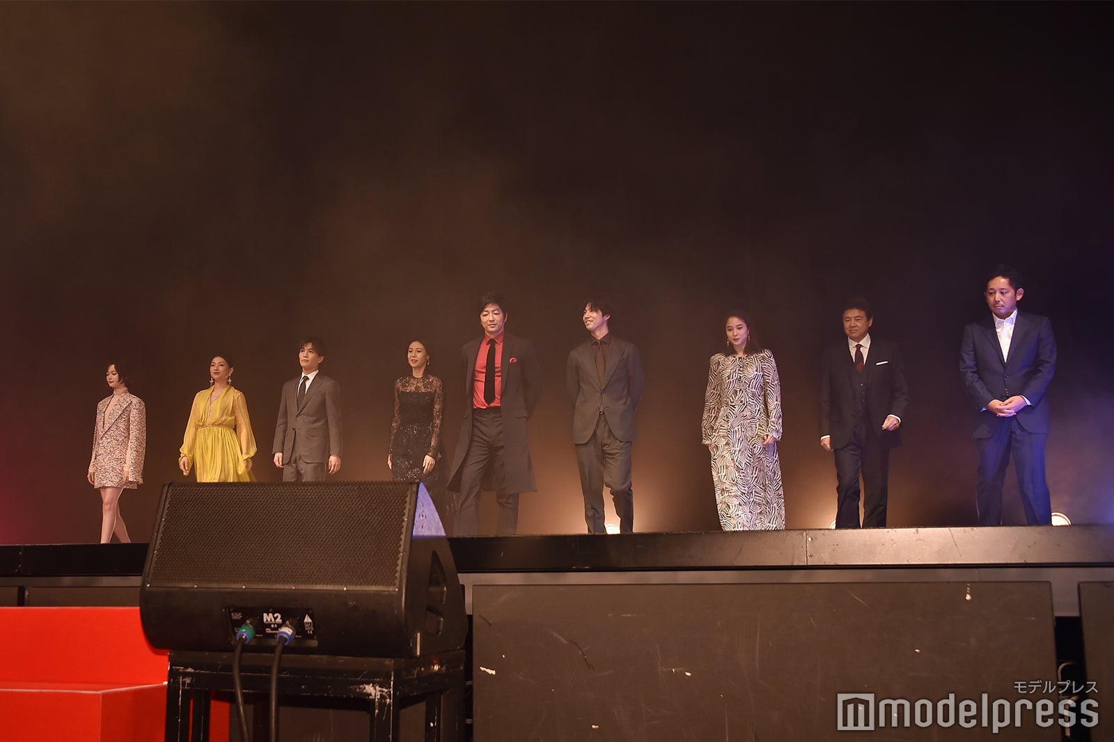 （左から）玉城ティナ、芦名星、岩田剛典、松嶋菜々子、大沢たかお、賀来賢人、広瀬アリス、三浦友和、入江悠監督（C）モデルプレス