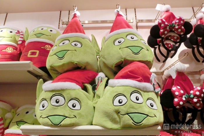 クリスマス仕様のリトルグリーンメン