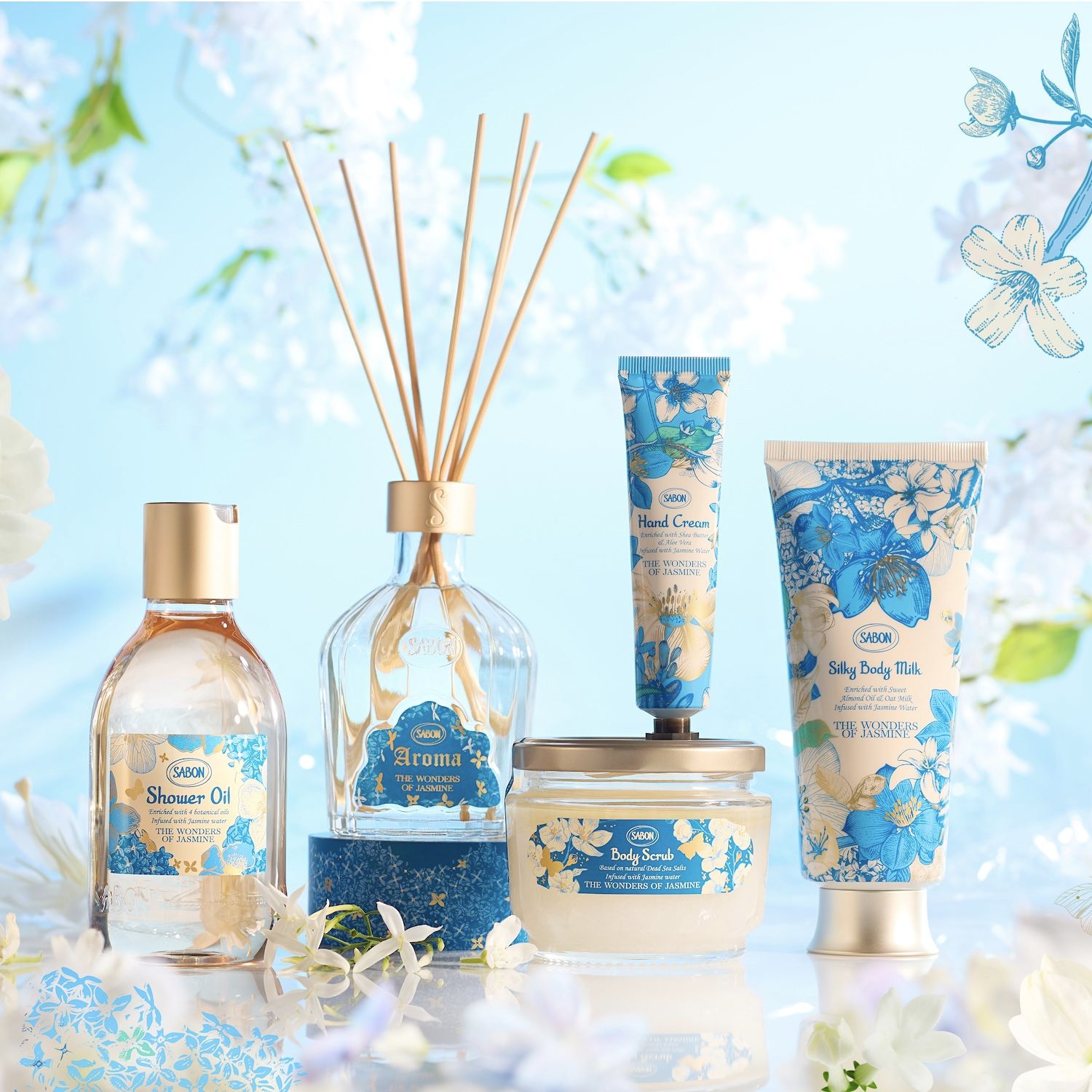 サボンのリュクスな香り「ワンダーズ・オブ・ジャスミン」のコレクションが限定復刻