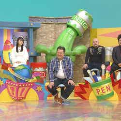 （左から）アンミカ、西野未姫、小杉竜一、鬼越トマホーク、ギャル曽根 （C）日本テレビ