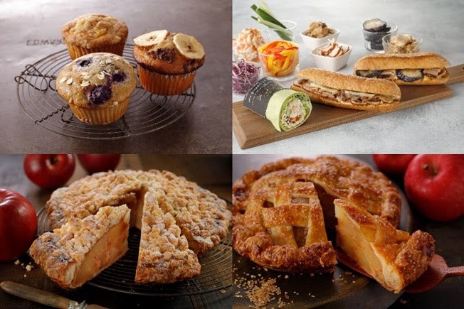 新作フードシリーズ／画像提供：スターバックス コーヒー ジャパン