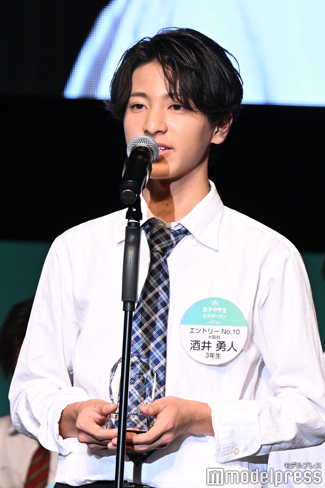 「男子中学生ミスターコン2025」ファイナル審査より（C）モデルプレス
