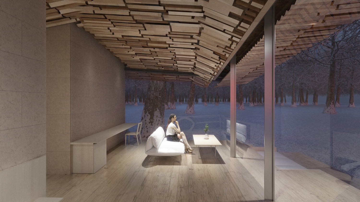 ヴィラ棟「Villa junior suite／ヴィラ ジュニア スイート」（イメージ）（提供画像）