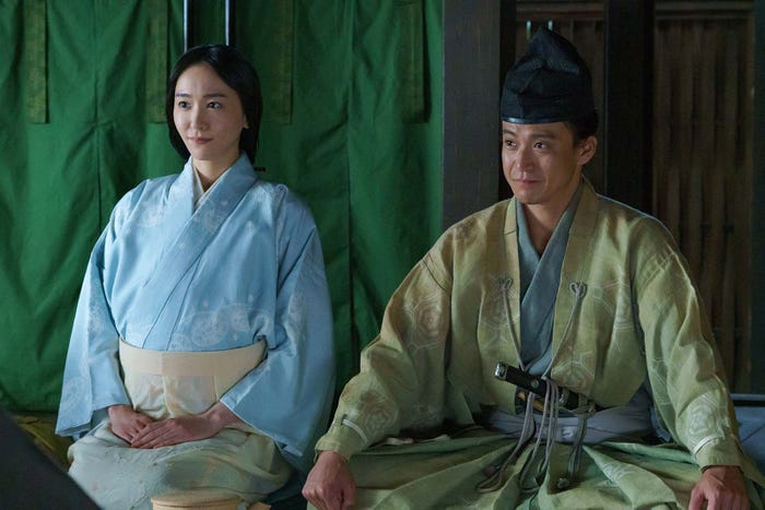 新垣結衣、小栗旬「鎌倉殿の13人」(C)NHK