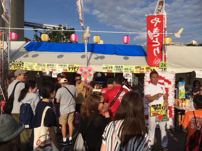 「amitapi」出店の様子(提供写真)