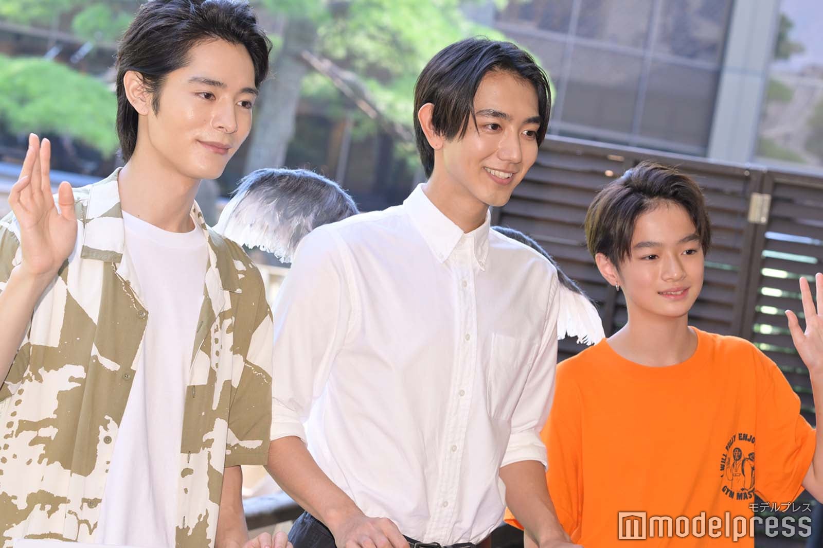 塩野瑛久、駒木根葵汰、越山敬達（C）モデルプレス