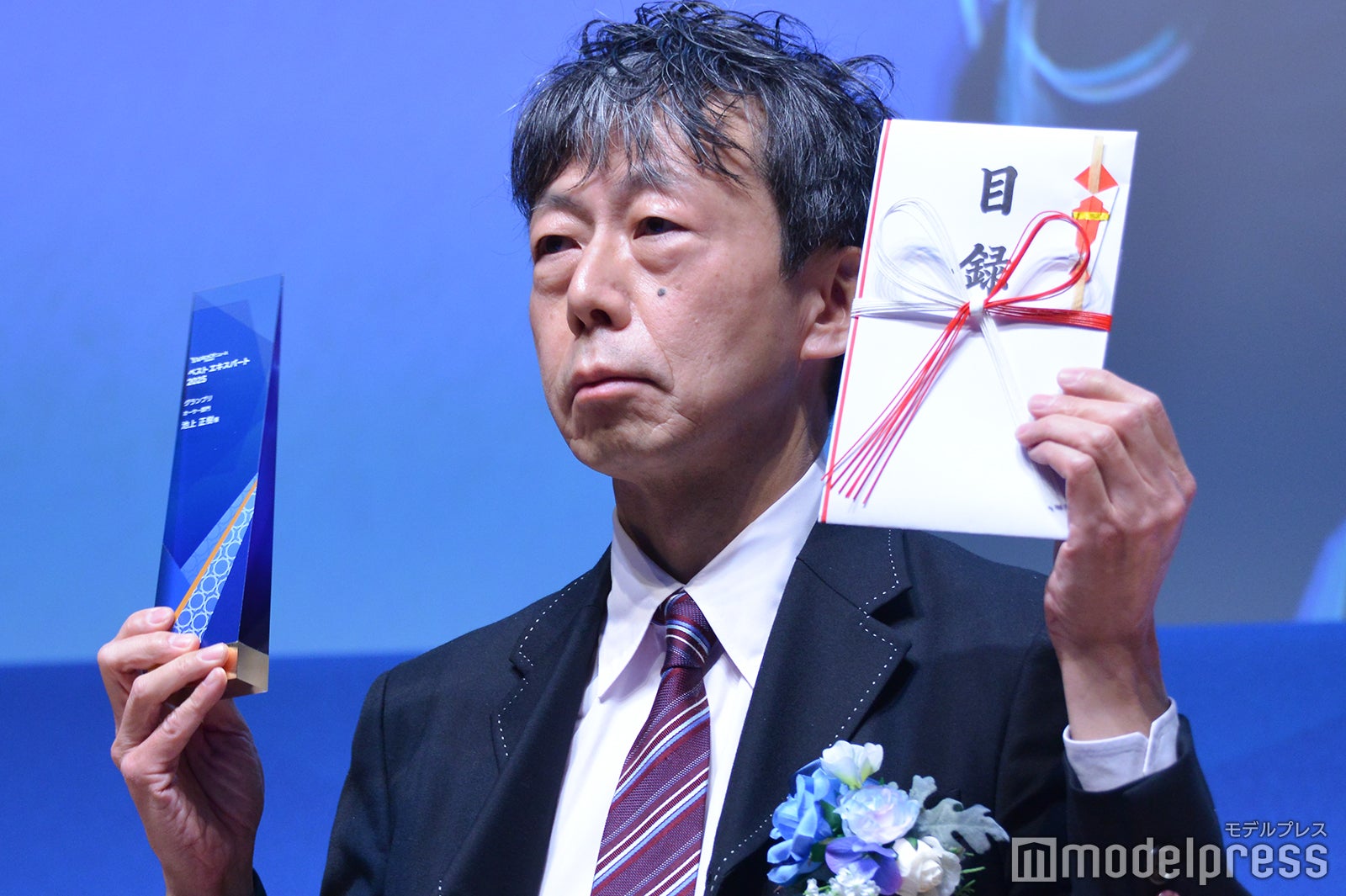 「オーサー部門」グランプリを受賞した池上正樹氏（C）モデルプレス