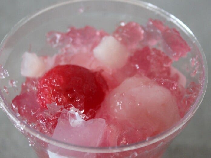 味の骨格としてはフルーティーな桃味!