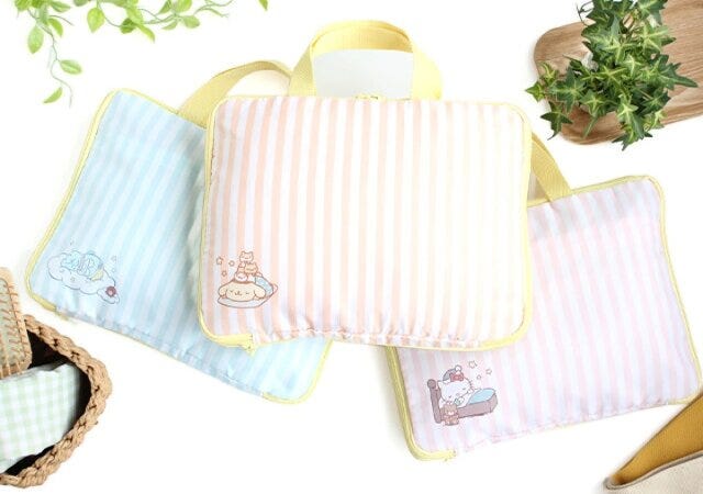 ムック本 付録 トラベルグッズ パッキング 旅行 宝島社 『ハンギョドン/ポムポムプリン/ハローキティ