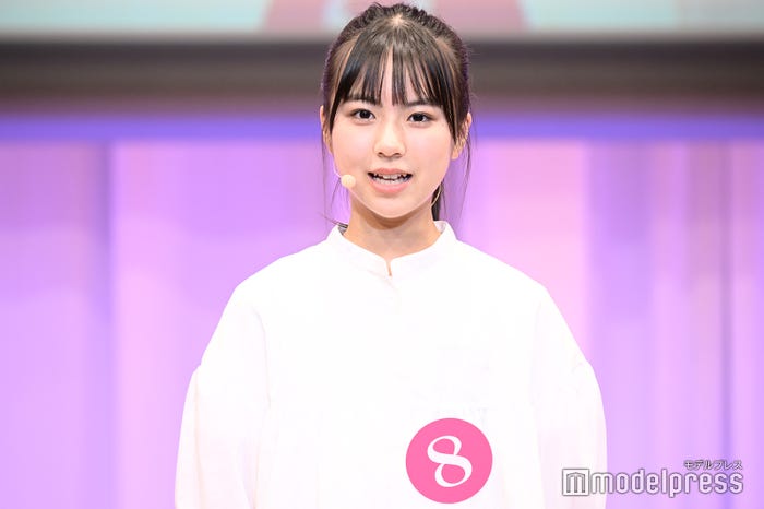 工藤唯愛さん「2023ミス・ティーン・ジャパン」の様子 (C)モデルプレス