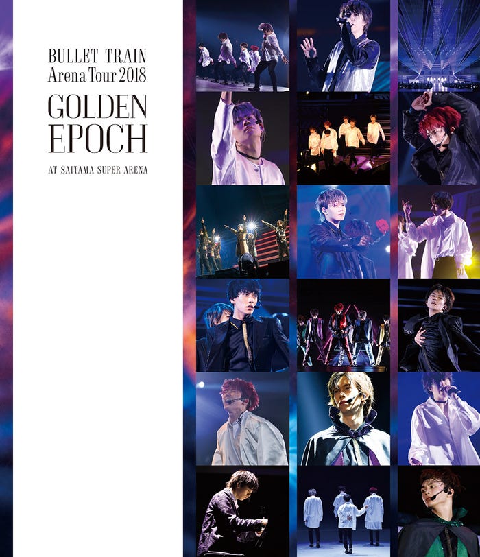 超特急Blu-ray『BULLET TRAIN Arena Tour 2018 GOLDEN EPOCH AT SAITAMA SUPER ARENA』通常盤(画像提供:SDR)
