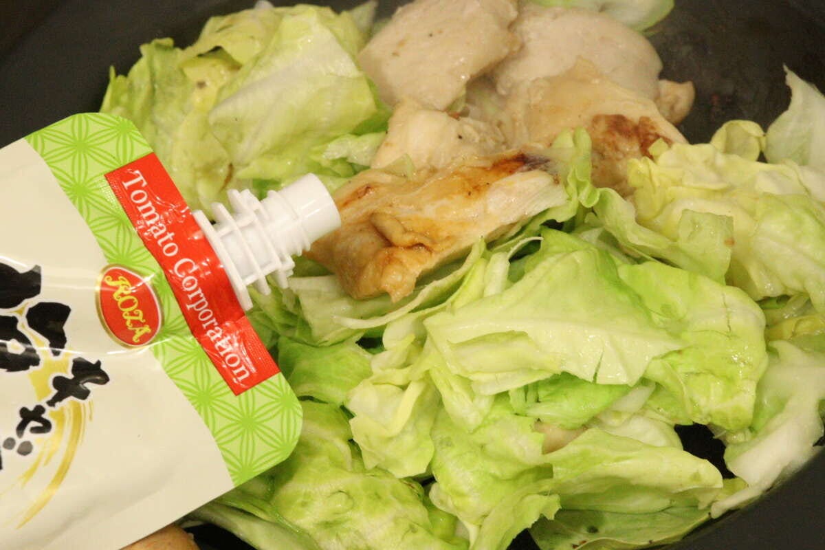 ダイソー キャベツの塩たれ キャベツ 使用例 炒め料理 ダイソー キャベツの塩たれ キャベツ 使用例 炒め料理