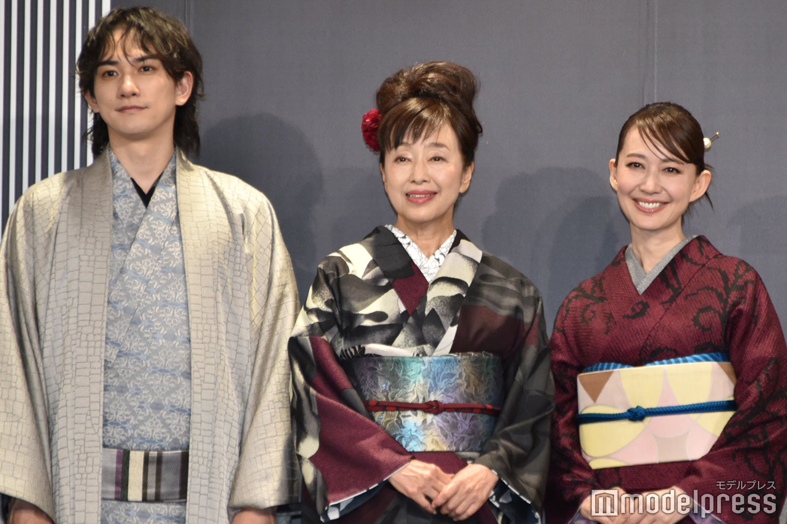 町田啓太、かたせ梨乃、森口瑤子（C）モデルプレス