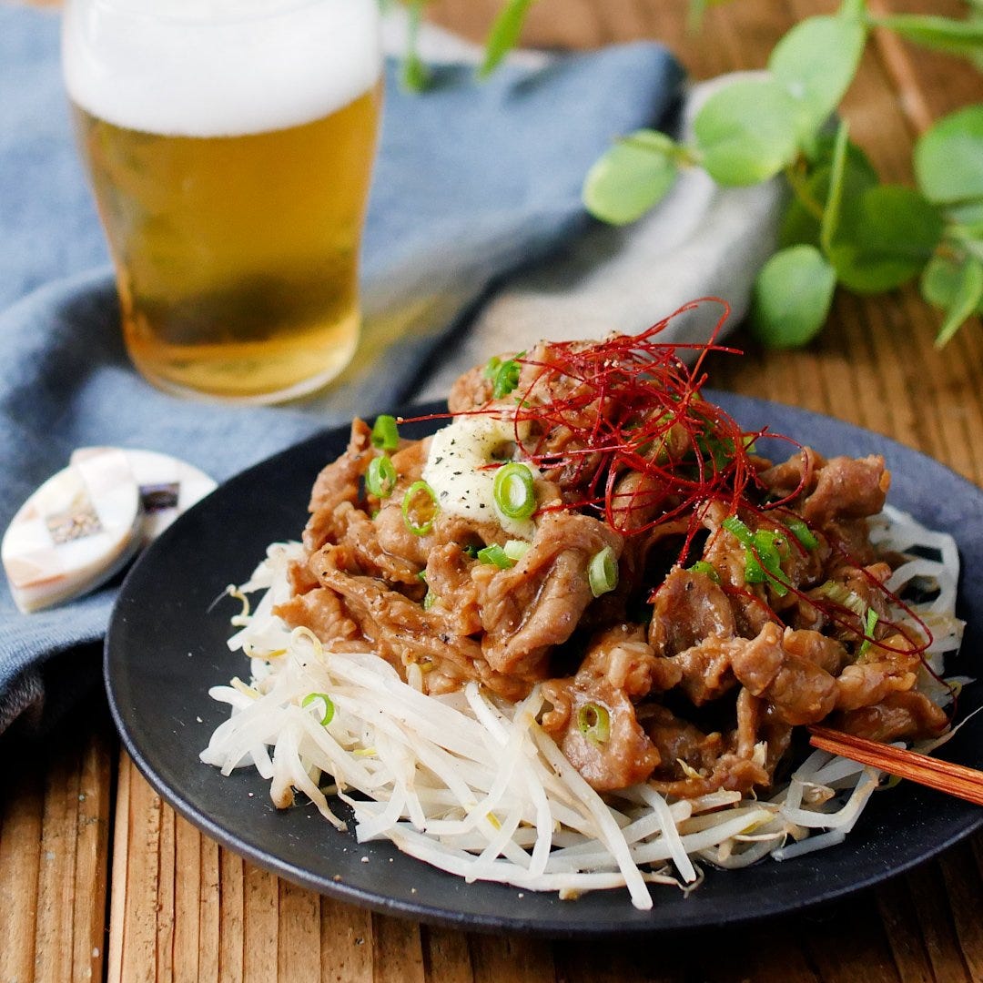 ぱぱっと10分！ペッパー豚もやし