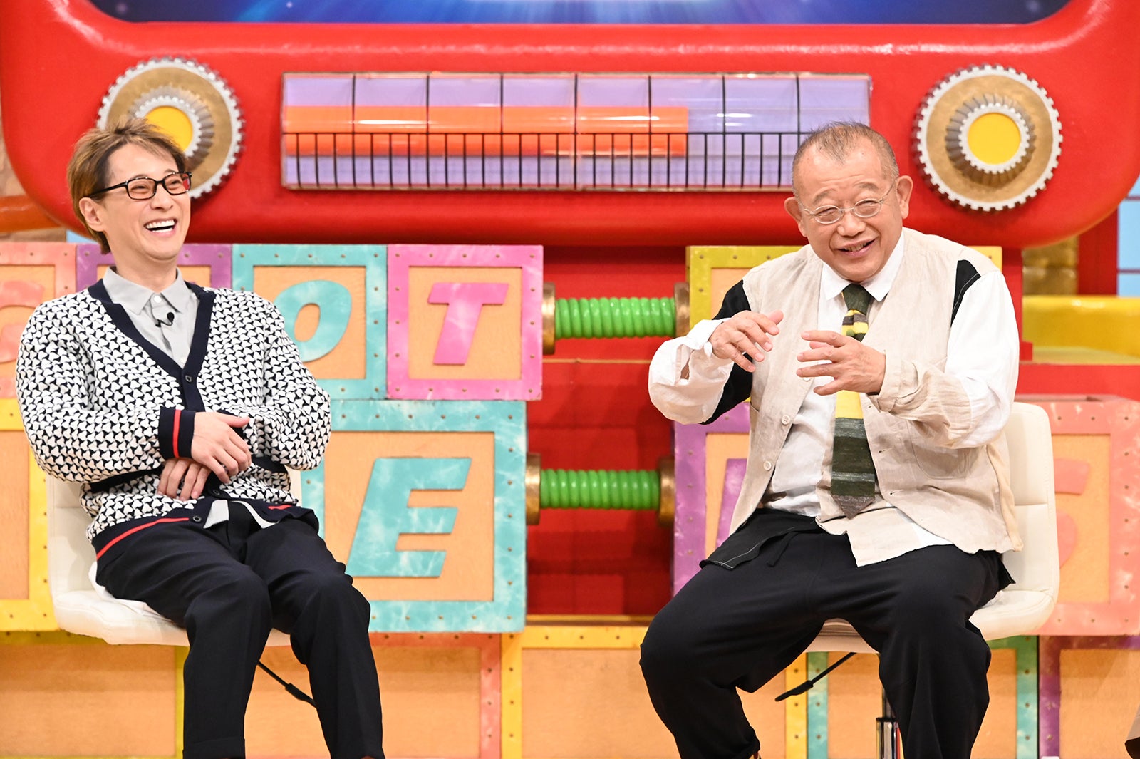 中居正広、笑福亭鶴瓶（C）日本テレビ