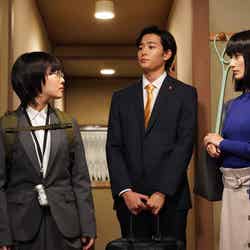 （左から）高畑充希、竜星涼、橋本愛／「同期のサクラ」第4話より（C）日本テレビ