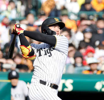 阪神 育成2年目の嶋村が甲子園初本塁打 支配下へ猛アピール