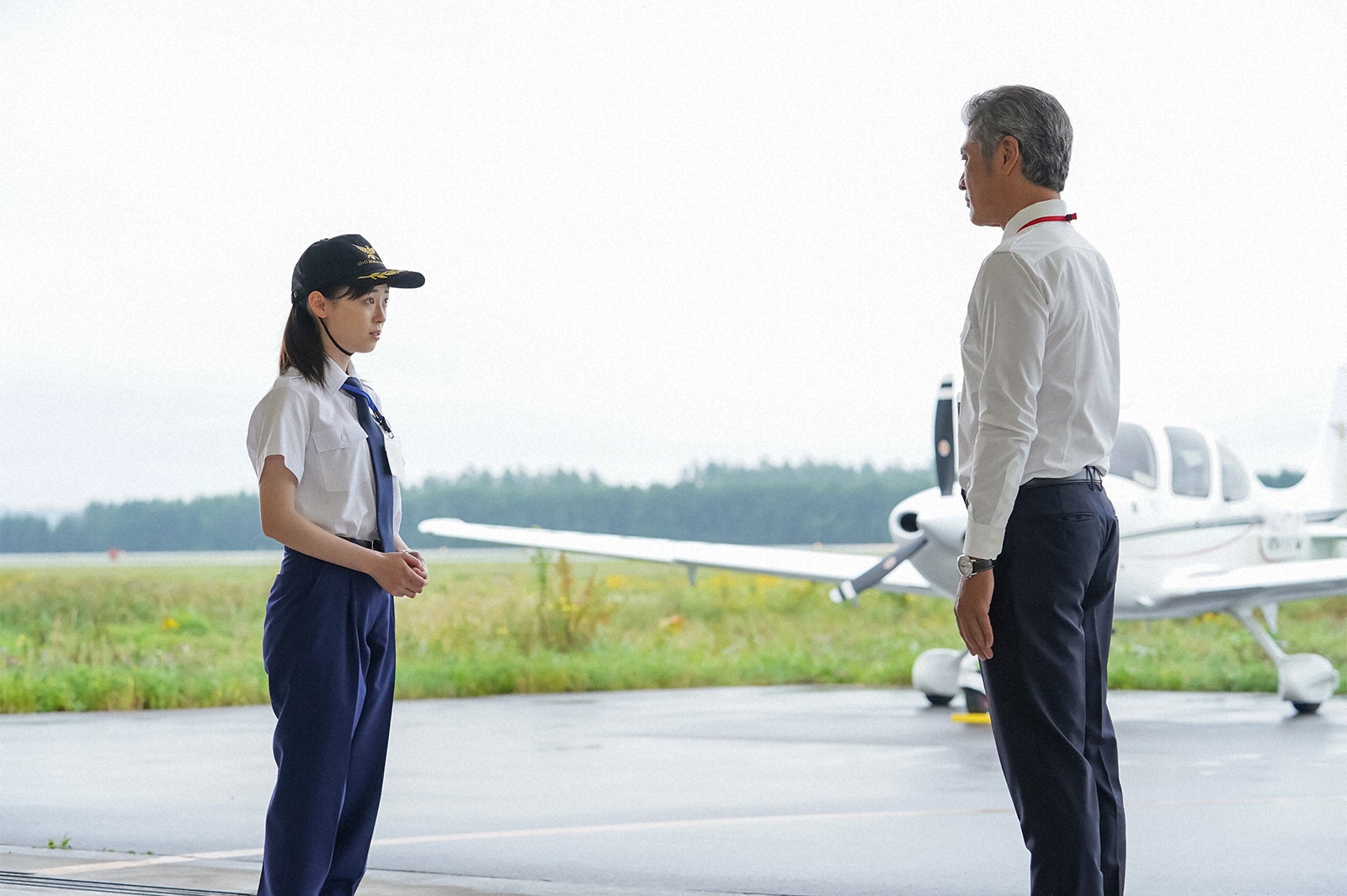 福原遥、吉川晃司／「舞いあがれ！」第52話（C）NHK