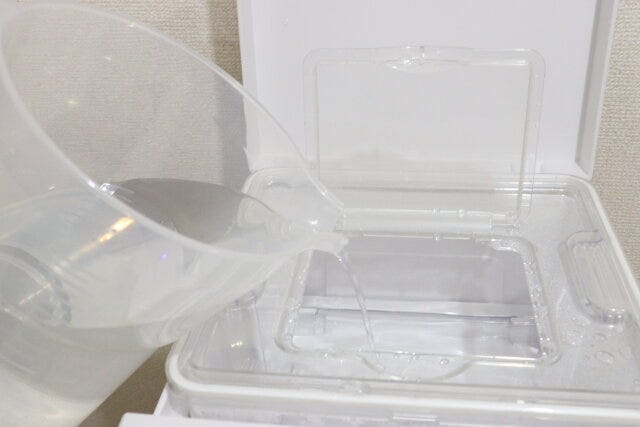 湯沸かしポット用水差し　使用例