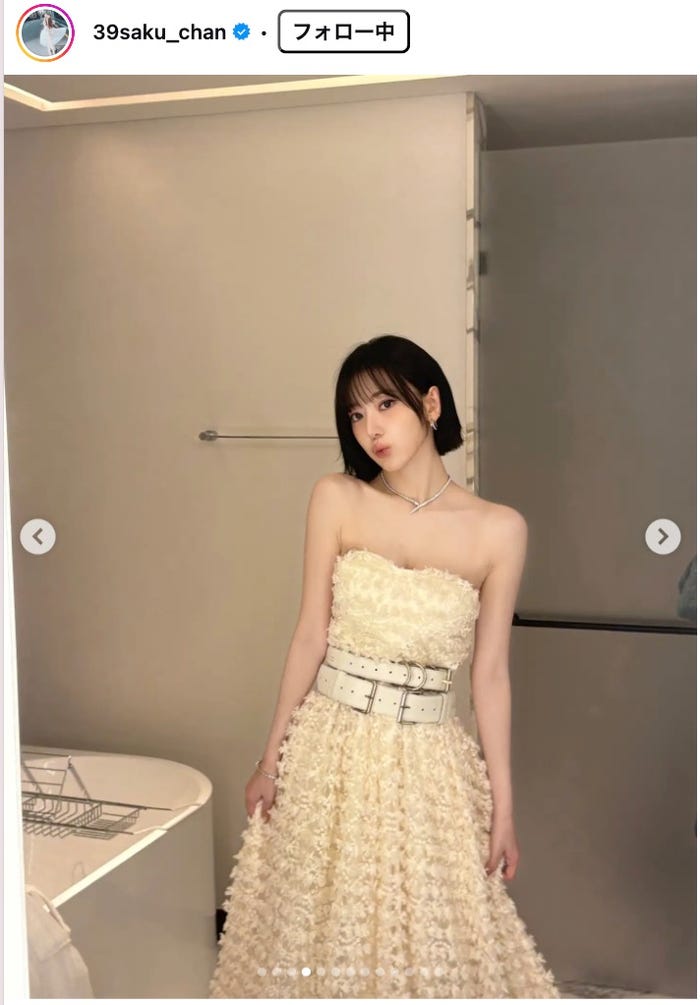SAKURA Instagramより