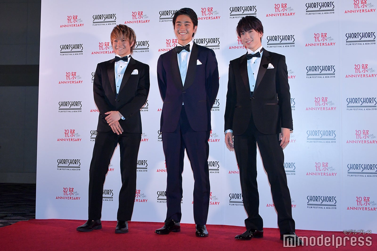 岩谷翔吾、佐藤寛太、藤原樹 （C）モデルプレス