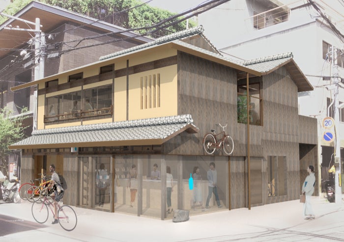 ブルーボトルコーヒー 京都六角カフェ／画像提供：Blue Bottle Coffee Japan