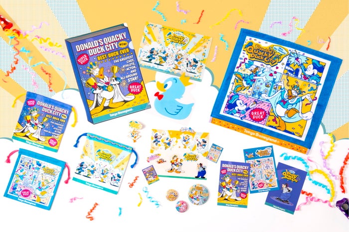 東京ディズニーランド「ドナルドのクワッキー・ダックシティ」スペシャルグッズ＆メニュー先行登場