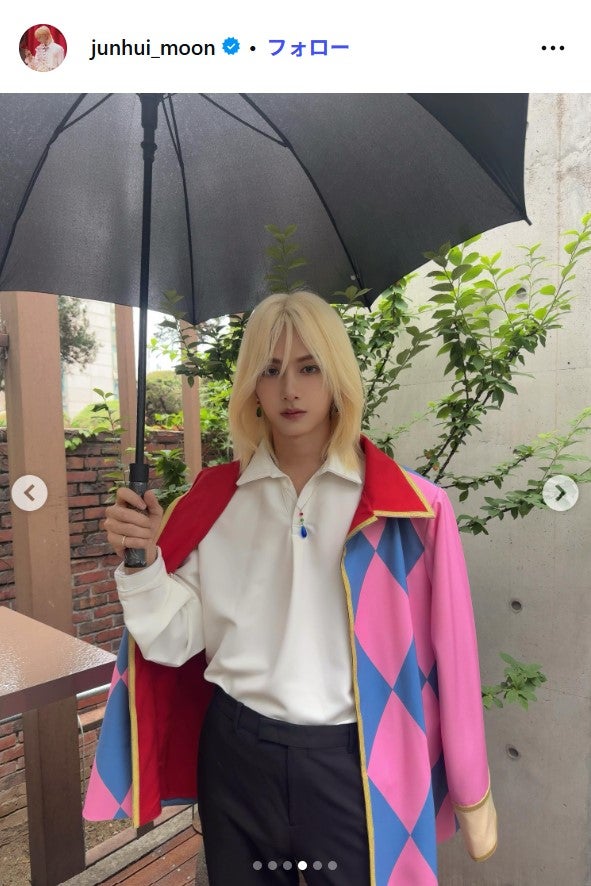 ジュン Instagramより