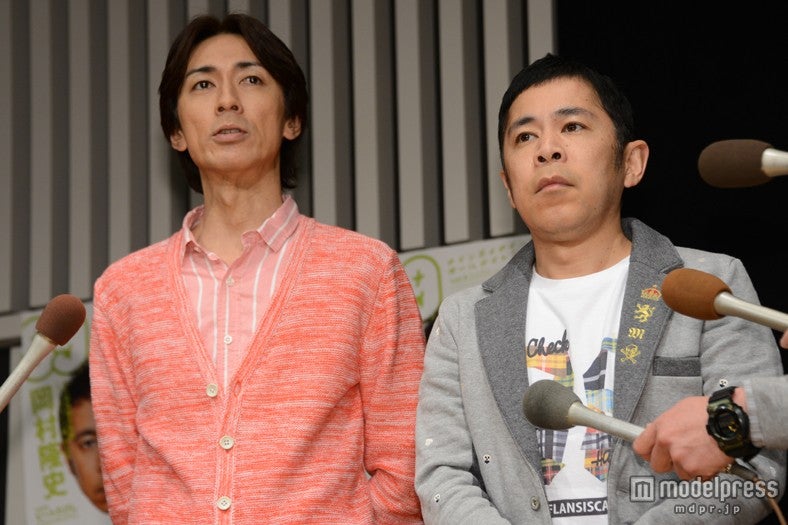 ナインティナイン（左より）矢部浩之、岡村隆史