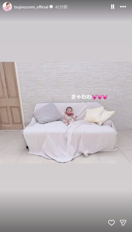 辻希美Instagramストーリーズより