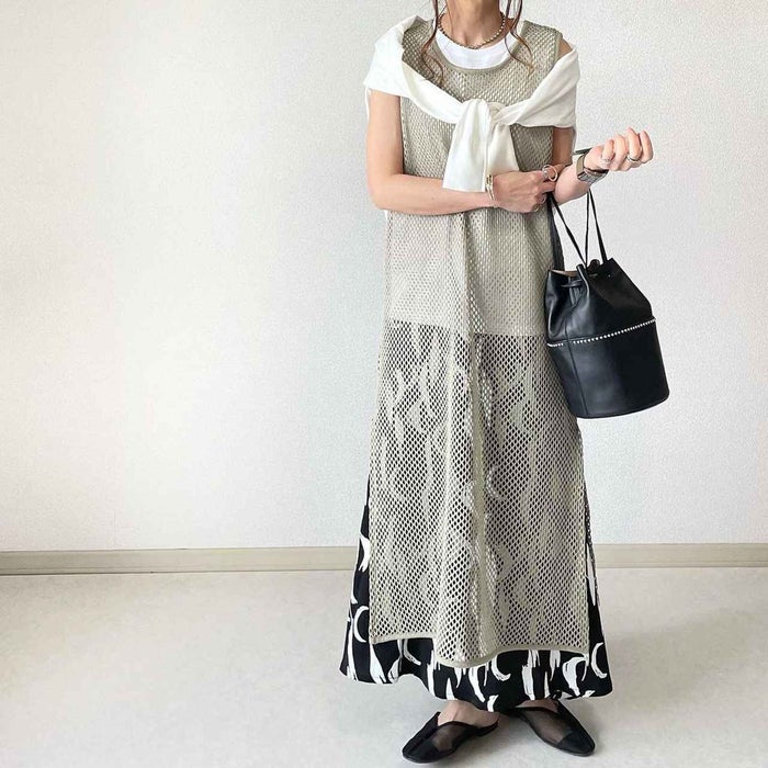 手持ち服を眠らせない Gu 頼れる 重ね着ワンピ のお手本着回しコーデ モデルプレス