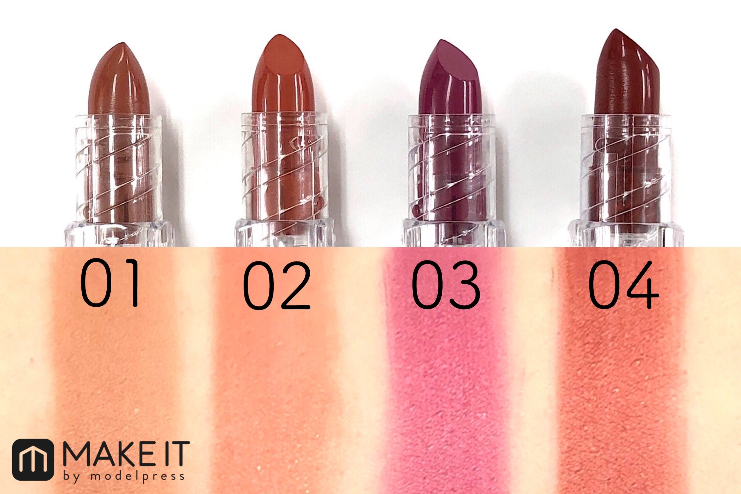 LiKEY beauty／スムースフィットリップスティック／全4色 (C)メイクイット