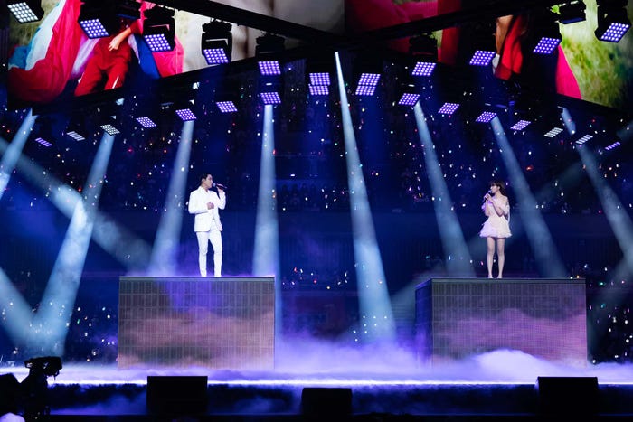 ジョンホ(ATEEZ)、チョ・ユリ(C)CJ ENM Co., Ltd, All Rights Reserved