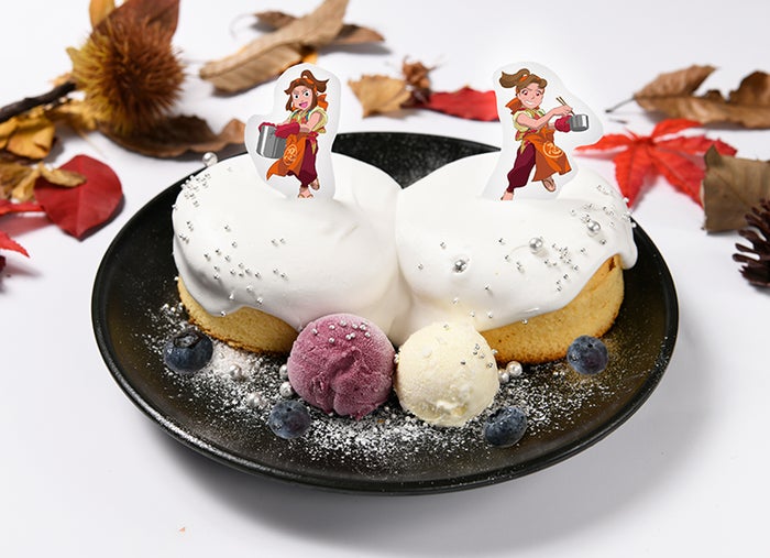 スターとアイドル夢の競演♪学園の人気者はどっちだパンケーキ★1,590円（税抜）（C）尼子騒兵衛／NHK・NEP